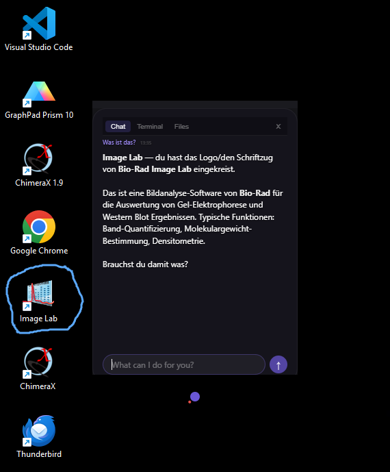 ZASR — circle something on screen, Zyrkel identifies it